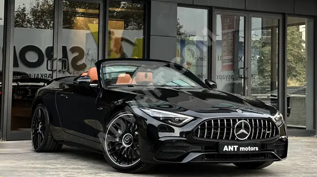 2023 - MERCEDES SL 43 AMG PERFORMANCE - نظام صوتي BURMESTER - مقاعد مبردة - شاشة ديجيتال