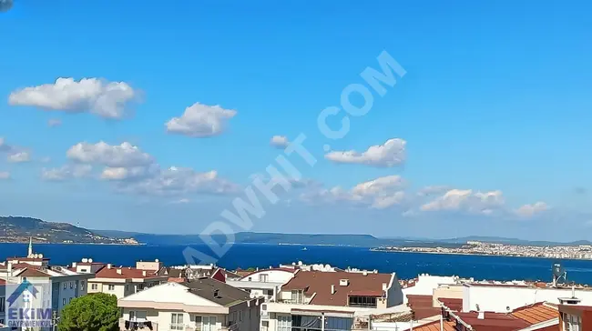 Duplex apartment 3+1 for sale, with a view of the strait, in ÇANAKKALE KEPEZ