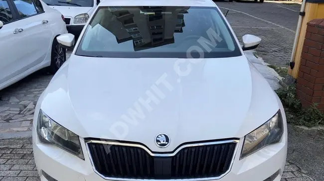 SKODA SUPERB 2017 - بقوة 120 حصان , ناقل حركة DSG , بدون قطع مبدلة , مع امكانية المقايضة والتقسيط