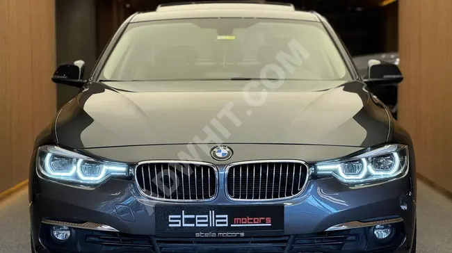 2016 - BMW 3.20İ ED LUXURY LINE - تنجيد لون بني - من STELLA MOTORS