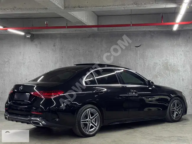 سيارة MERCEDES C200 AMG 4MATIC موديل 2022 - صندوق الكتروني - ذاكرة