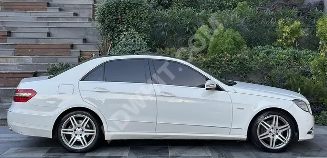 MERCEDES E/350CDI 4MATIC AMG car with heating/ curtains/ memory