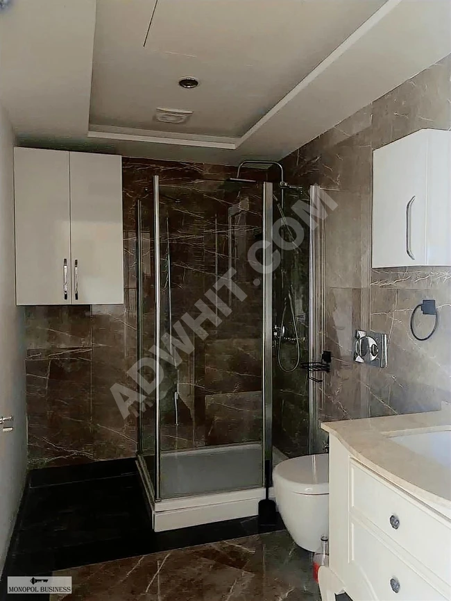 1+1 large apartment for rent, with balcony, in VİAPORT VENEZİA complex