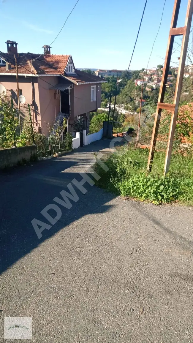 Land for sale, 250 square meters, in Beykoz Çubuklu