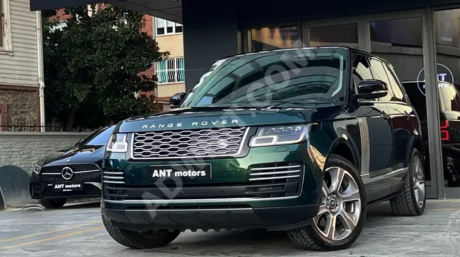 RANGE ROVER 2.0PHEV AUTOBIOGRAPHY - لون  BRITISH RACING GREEN -  اصدار وكالة BORUSAN