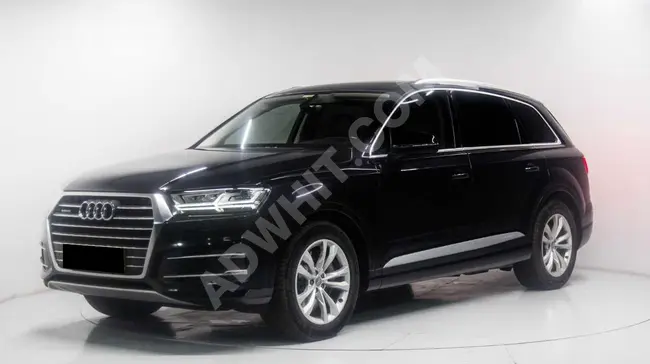 2018 - AUDI Q7 2.0 TFSI QUATTRO -  سعة 7 اشخاص - شاشة ديجيتال - بدون عيوب