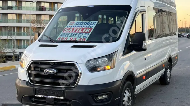 AZİZOĞLU'DAN 2020 MODEL FORD TRANSİT 16+1 ÇİFT KLİMALI HATASIZ