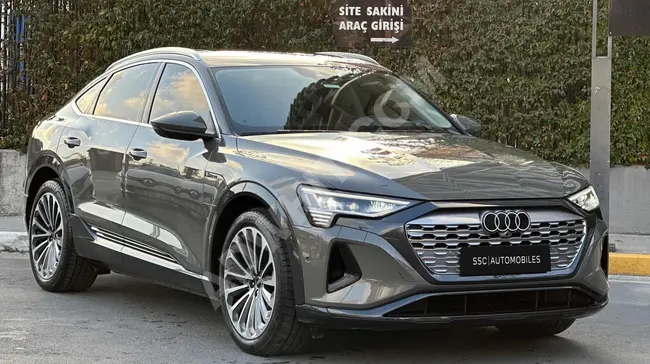 Q8 E-TRON QUATTRO - بشاشة عرض على الزجاج الامامي , مقاعد مبردة ومدفأة , بعداد 561 كم , بمدى طويل - من SSC