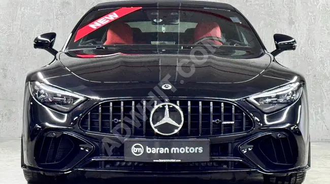 سيارة SL63 AMG 4 MATİC موديل 2022  AERO LİFT المحور الخلفي تدليك 3D BURM