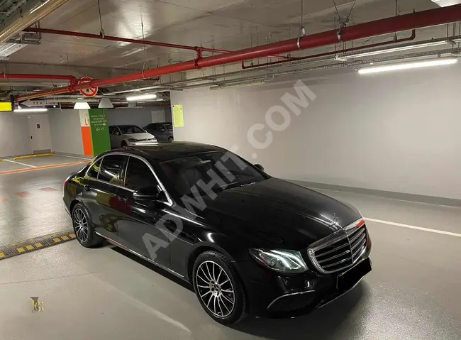 MERCEDES E180 موديل 2018 حصري 9G-TRONİC , عداد 120.000 كم , بصيانة كاملة