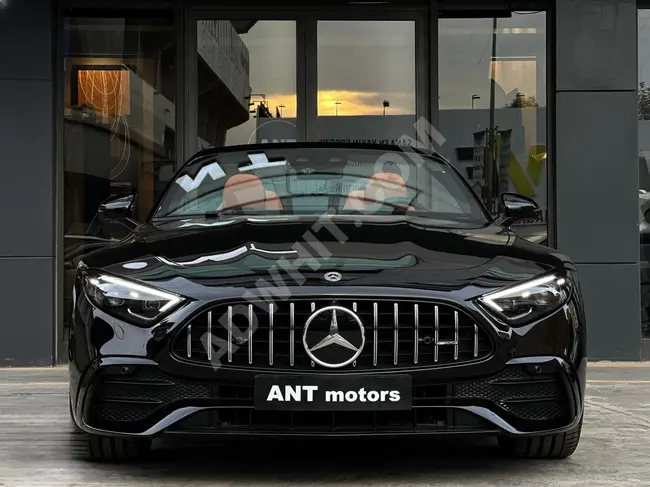 2023 - MERCEDES SL 43 AMG PERFORMANCE - نظام صوتي BURMESTER - مقاعد مبردة - شاشة ديجيتال