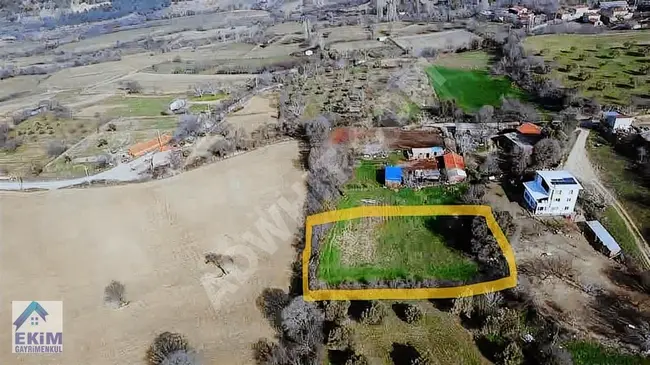 1 acre land for sale, in a development area, in the Çanakkale Kemel region.