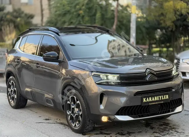 CITROËN C5 AIRCROSS_1.5_SHINE with 45,000 km mileage, 2022 model, suitable for credit cards - KARABEYLER