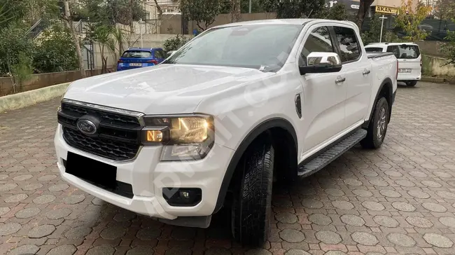 FORD RANGER XLT  كابينة مزدوجة بدون دهانات ولا عيوب السعر يشمل ضريبة 20%