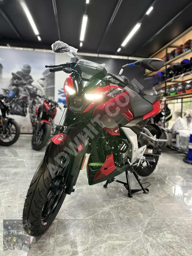 BAJAJ PULSAR N160 تقسيط 12 شهر علي بطاقة الائتمان بدون فوائد - من AYDIN MOTOCARS