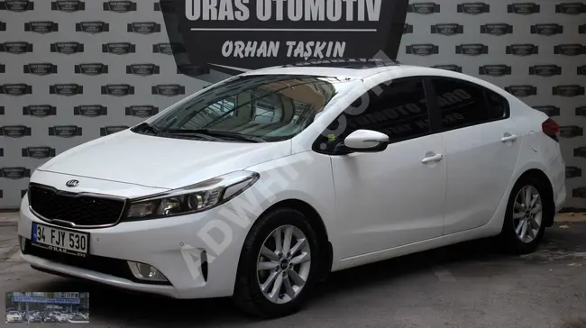 KİA CERATO  موديل 2018  1,6 CRDİ PRESTİGE - سقف بانورامي - من ORAS