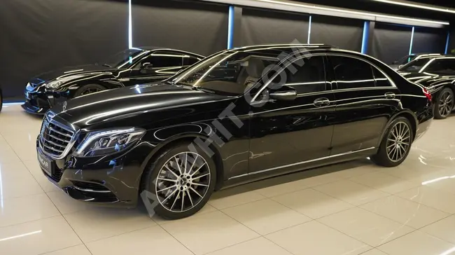 MERCEDES S400L موديل 2016 دفع رباعي, نظام ملاحة, نظام تعليق هوائي - مساج - تبريد - بدون عيوب - HANCAR