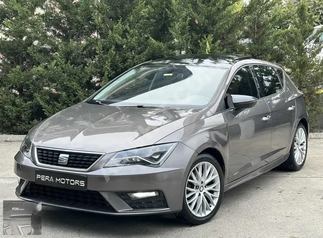 سيارة SEAT LEON موديل 2017 - سقف زجاجي - بمسافة 180 الف كم