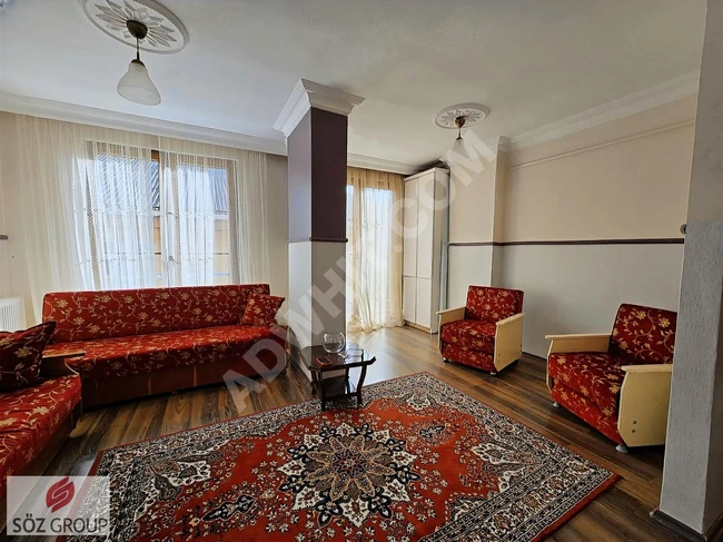 Furnished apartment for rent, close to metro, hospital, and airport.