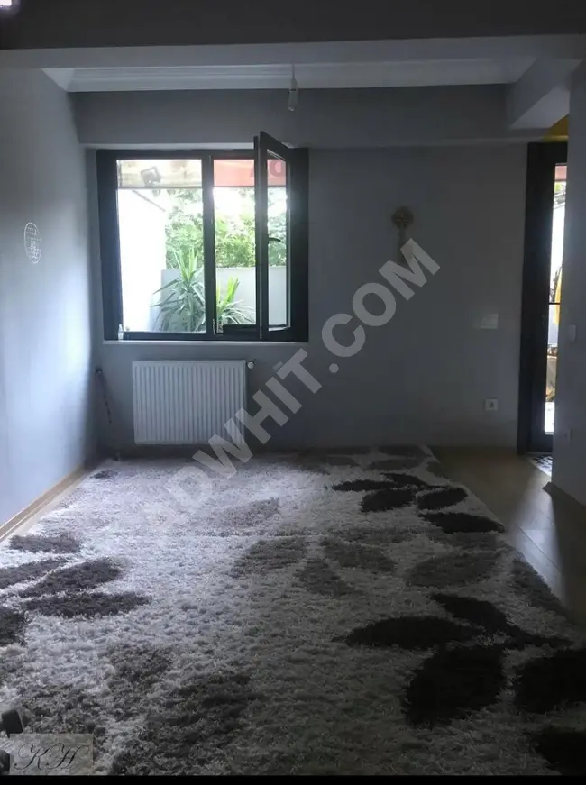 New 1+1 Garden Floor Apartment for Sale in Üsküdar Z. Kamil