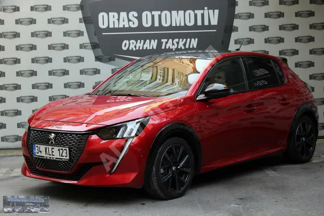 ORAS'DAN 2023 MODEL PEUGEOT 208 1,2 PURETECH EAT8 GT CAM TAVANLI