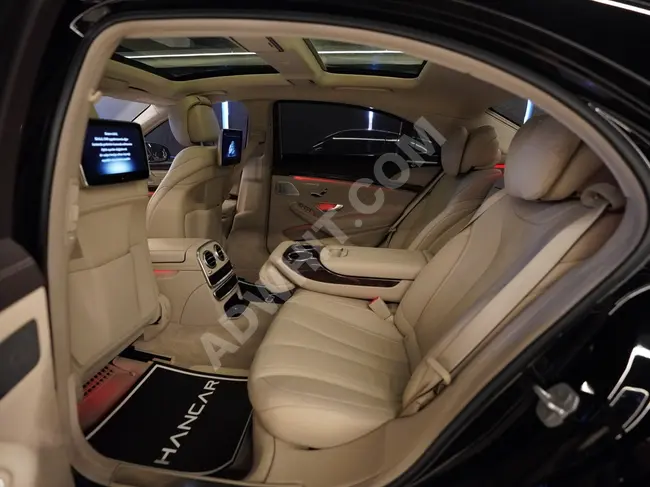 MERCEDES S400L موديل 2016 دفع رباعي, نظام ملاحة, نظام تعليق هوائي - مساج - تبريد - بدون عيوب - HANCAR