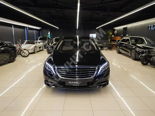 MERCEDES S400L موديل 2016 دفع رباعي, نظام ملاحة, نظام تعليق هوائي - مساج - تبريد - بدون عيوب - HANCAR