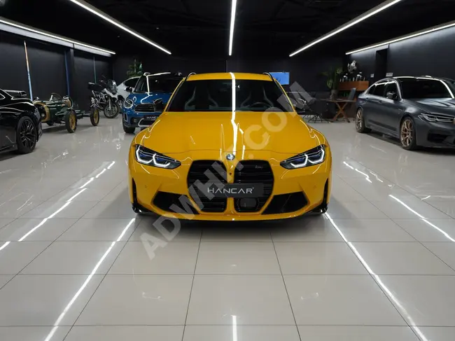 BMW M3 TOURİNG BORUSAN موديل 2023 - بدون عيوب - قرص فرامل سيراميك - من HANCAR