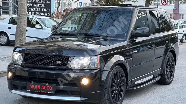 RANGE ROVER SPORT 3.0 car, model 2013, black color, dealer edition