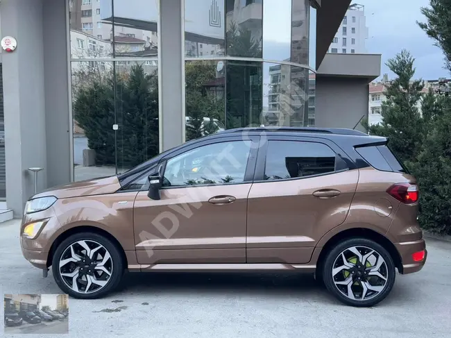 ECOSPORT 1.5 TDCI ST-LİNE  موديل 2018 ذات لونين بدون دهان ولا عيوب