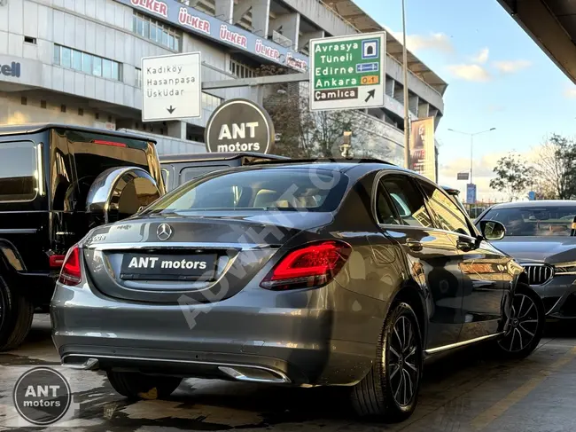 سيارة 2021 MERCEDES C 200 D EXCLUSİVE عرض هولوجرامي + ذاكرة المقاعد + تدفئة المقاعد