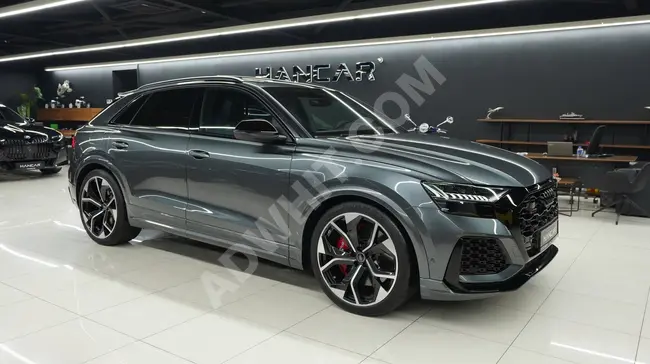 AUDİ RS Q8 2023 - مقاعد مبردة , محور خلفي , شاشة عرض على الزجاج الامامي , مقاعد بتدليك , بدون عيوب - من HANCAR