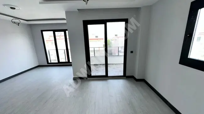 New 3+1 duplex apartment with terrace for sale in Altınkum