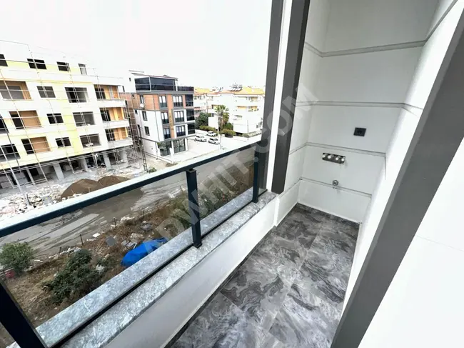 New 1+1 apartment with natural gas for sale in Altınkum