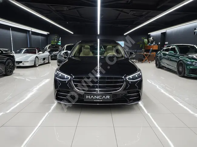 سيارة MERCEDES S 400d L ARKAAKS موديل 2023 - تبريد - مساج -3D - بدون أخطاء