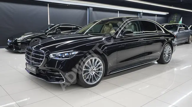 HANCAR 2023 MERCEDES S 400d L ARKAAKS-SOĞUTMA-MASAJ-3D-HATASIZ