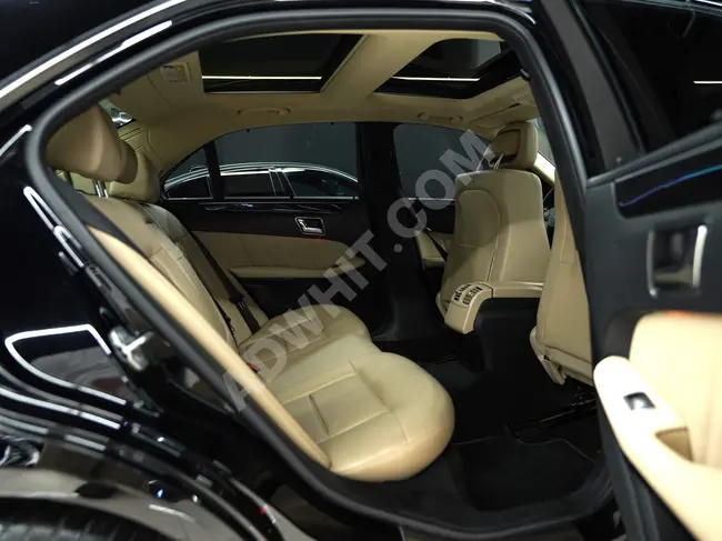 MERCEDES E 200 CGI 2012 - بسقف زجاجي , مقاعد بذاكرة و مدفأة , بدون عيوب - من HANCAR