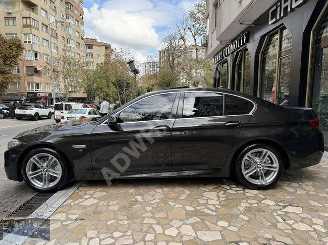 2014 - BMW 5.25d xDRİVE - شاشة M ديجيتال - شاشة NBT - دركسيون M  - لا تحتاج لمصاريف اضافية