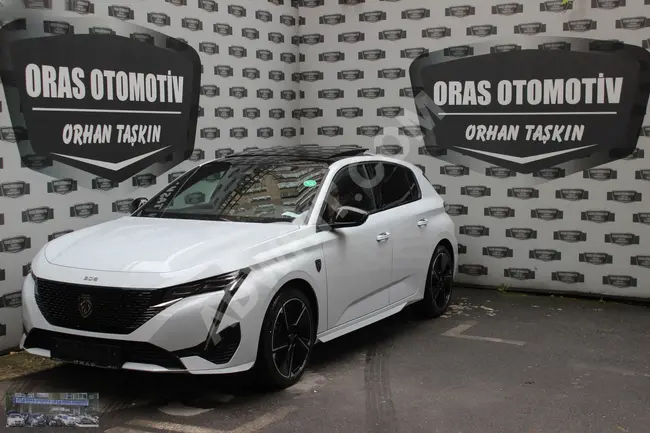 ORAS'DAN 2023 MODEL PEUGEOT E-308 GT CAM TAVAN'LI BOYASIZZ