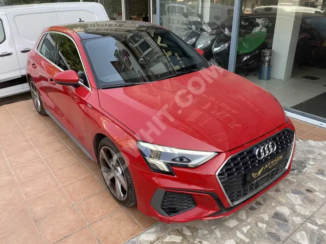 AUDİ A3 35 TFSI S LİNE 2023 - بعداد 35.000 كم , بسقف زجاجي - من ATTACK MOTORS