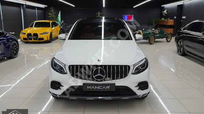 سيارة MERCEDES GLC 250 AMG 4MATİC موديل 2019 - سقف زجاجي - حافظة - من الوكيل