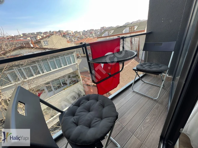 Luxury 3+1 duplex for sale in a new building with special design in Beyoğlu Hasköy.