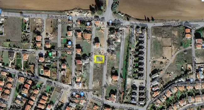 A plot of land designated for construction - CUMHURİYET neighborhood - Great location - ŞAH EMLAK