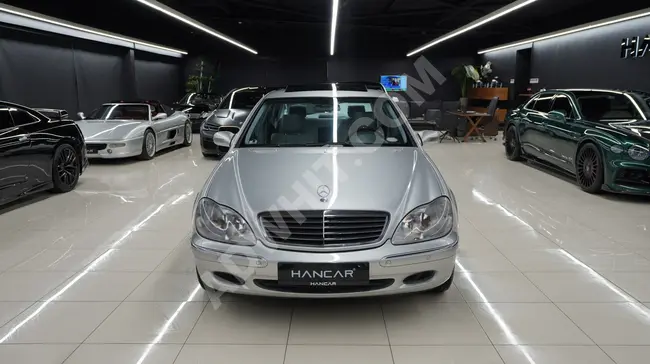 سيارة MERCEDES S 320 موديل 2002 - خالية من الخطأ - بمسافة 91.087 كم - لا مثيل لها