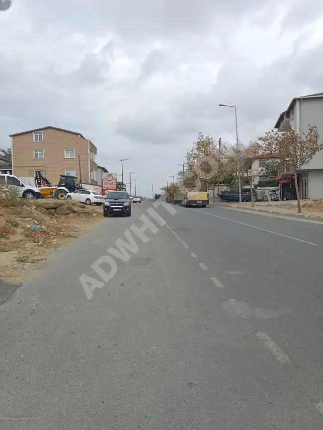 Two adjacent plots of land with a frontage on the side road - Minibus route - 300 square meters - ŞAH EMLAK