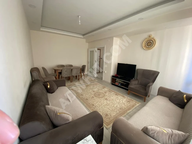 3+1 apartment for sale in GÖZTEPE Square by ÖZGÜR. Located in BORAKENT, it's one year old.