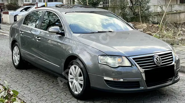 2008 - Volkswagen PASSAT - بناقل حركة اوتوماتيكية - بحزمة HIGHLİNE - سقف بانورامي - مقاعد جلدية - مصابيح XENON  -  مسافة 235000 كم