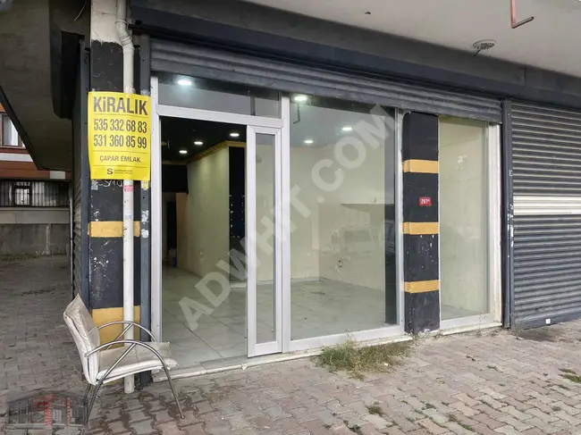 ARA CADDE ÜZERİNDE 120 M2 DEPOLU DÜKKAN