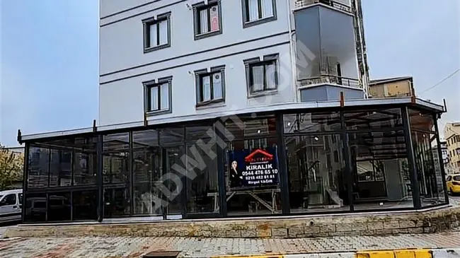 A shop with an area of 380 square meters, suitable for multiple uses, on ADİL MAH Street, in SULTANBEYLİ.