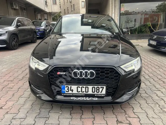 AUDİ A3 1.6 TDİ موديل 2019 اوتوماتيك, بدون تغيير عداد 98.000 كم أصلي